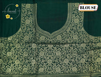 AJF2121 Maroon Viscose saree with Bandhani-inspired floral buttas.