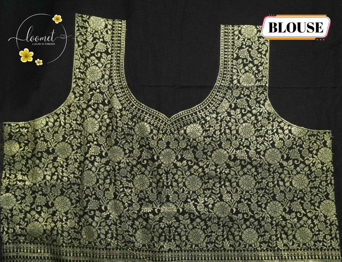 AJF2131 Coffee Brown Viscose saree with all-over intricate floral vine prints.