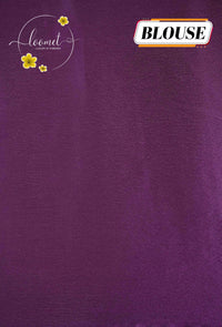 APL0202 Pastel Lavender Semi Organza saree featuring digital floral printed with scalloped gold border.