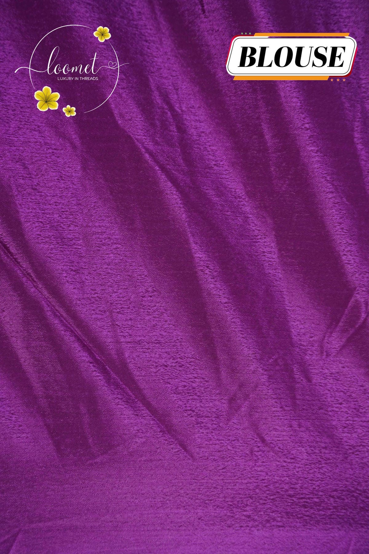 APL0502 Deep Purple Chinnon saree with zardosi-style floral buttas and scalloped cutwork border.