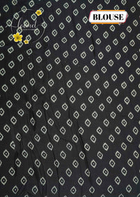 APL1504 Beige and Red Modal silk with  all-over Ajrakh-inspired block print