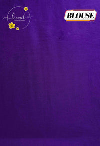 APL4021 Royal Purple & Lilac Modal saree features with Geometric Grid Pallu and Dual Lagdi Patta.