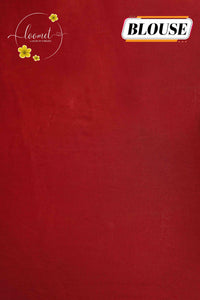 APL4026 Maroon & Mustard Gold Modal saree features with Geometric Grid Pallu and Dual Lagdi Patta.