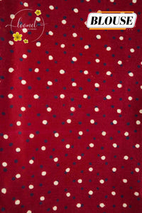 APL9231 Royal Maroon Pure Modal Silk saree with ajrakh print golden grid matrix and ornate heritage pallu.