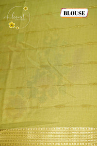 ARN2001 Mustard Yellow Georgette saree with large digital floral prints.