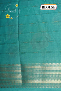 ARN2004 Seafoam Green Georgette saree with large digital floral prints.