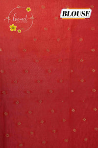 ARN3412 Leaf Green Mysore Silk saree features floral buttas with zari paisley borders.