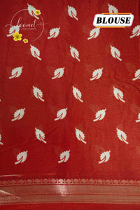 ASM1531 Mustard Yellow and Maroon kalamkari cotton saree with peacock and floral prints.