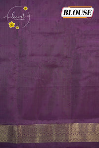 KST7134 Rose Pink Pochampally Silk-Cotton saree featuring ikat-style buttas.